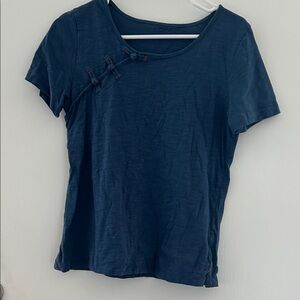 Navy Blue Women's Top